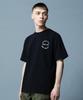 AVIREX VARSITY LOGO T-SHIRT L Black 783-5934012