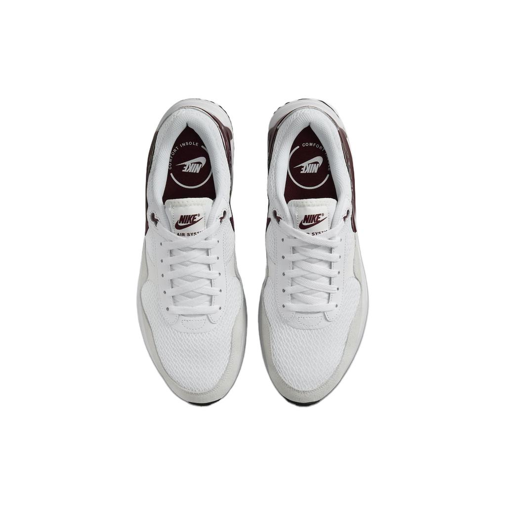 Nike Air Max Systm Fashion Sports Retro Durable Breathable Low-Top Lifestyle Casual Shoes Men Sneaker White Red DM9537-106
