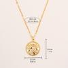 Micro Paved Zircon Heart MOM Letter Pendant Necklace For Women Mom Choker Stainless Steel Chain Jewelry Mini Mother's Day Gift
