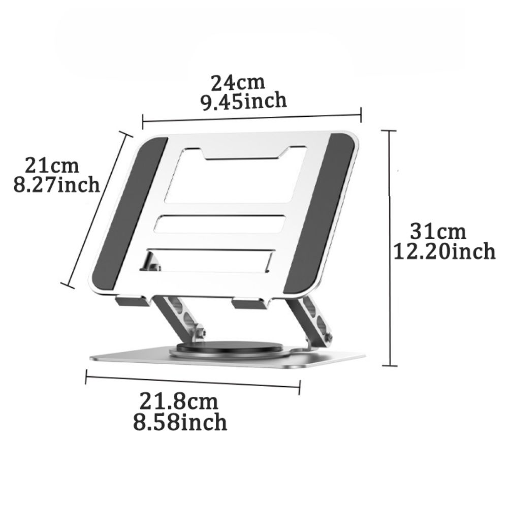 360° Rotation Rotatable Tablet Stand Adjustable Tablet Phone Metal Bracket Tablet Holder Notebook