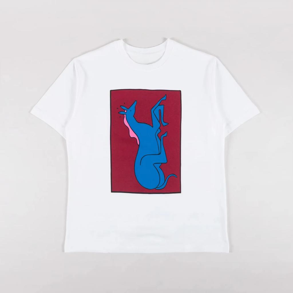 Abstract Graphic Printing Summer Cotton Men's and Women's T-Shirts Short Sleeves Street Fashion Autumn and winter innerwear