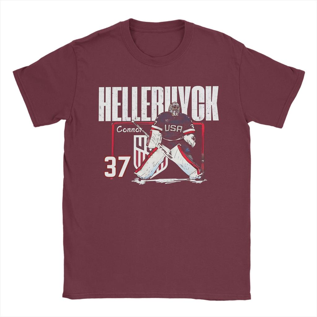 Connor Hellebuyck New Arrival T Shirt Unisex Women 100 Cotton Tee Shirt Clothing