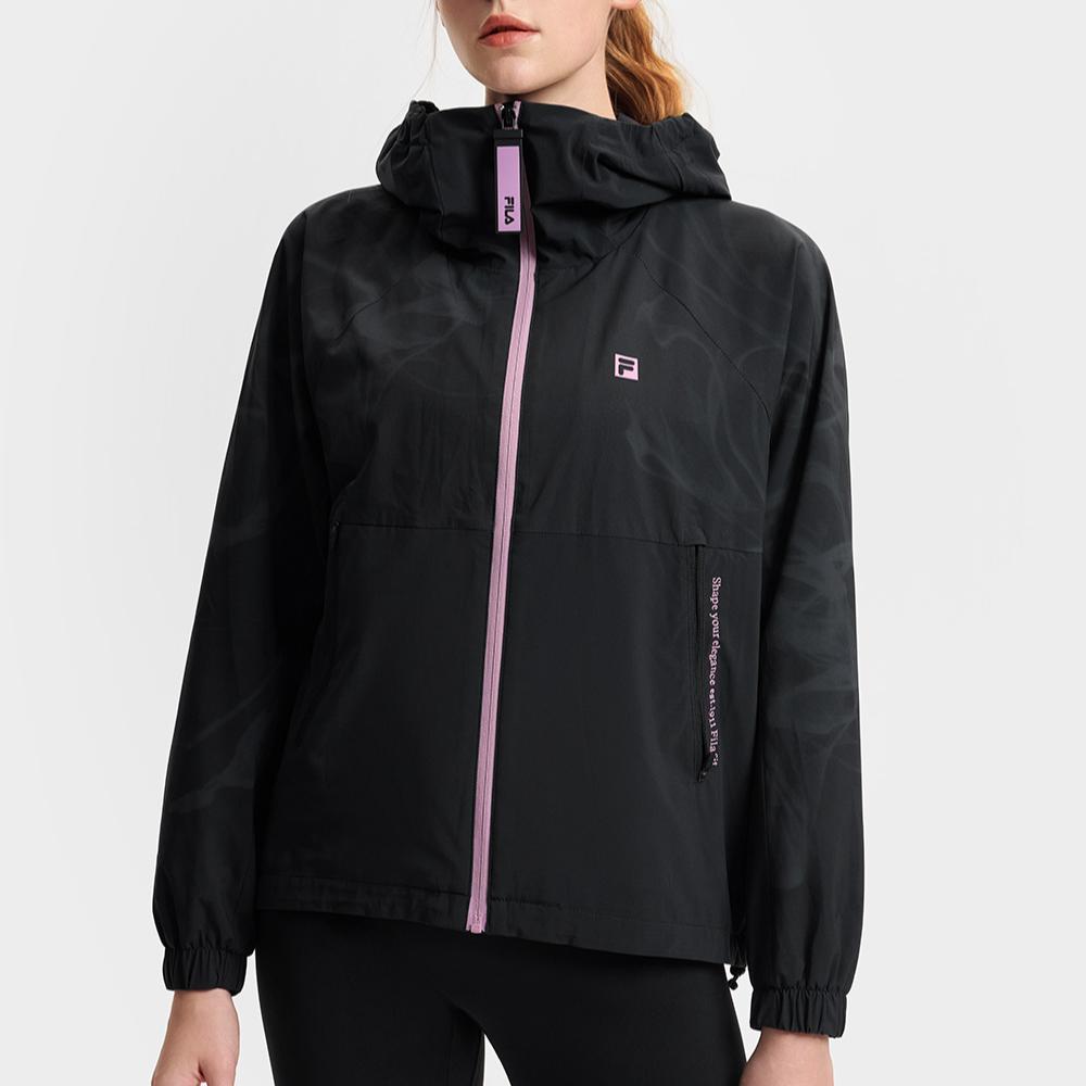 New FILA Fitness Series Jacket Women's All Over Print A11W511703FZA