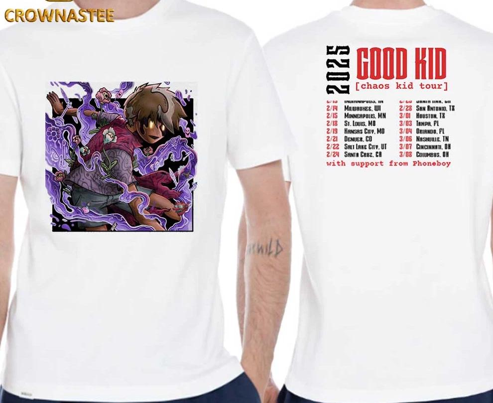 Good Kid Chao Kid Tour 2025 Dates Two Sided T-ShirtShirt T