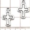 20Pcs Vintage DIY Bracelets Jewelry Making Materials Handcrafts Retro Cross Charms Handmade Alloy Pendants Jewelry Design