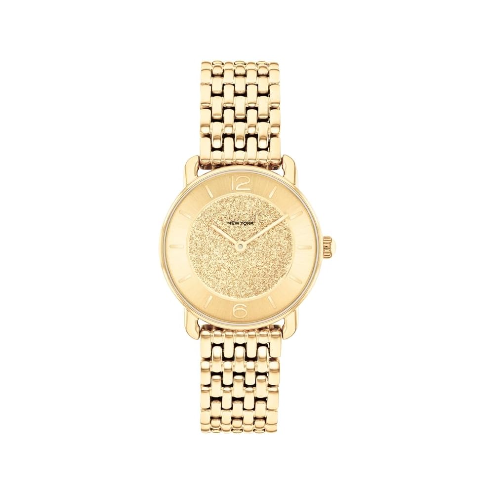Coach Elliot Women s Watch Gold Dial Stainless Steel Band 14504370