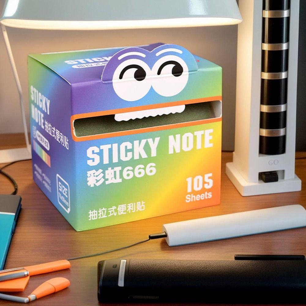 105 Sheets Korean Style Sticky Notes Message Stickers  for Office School Supplies Stationery