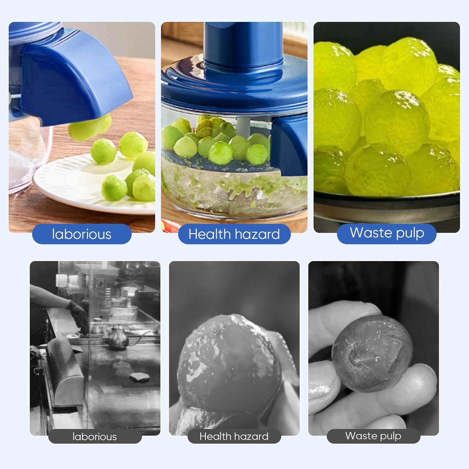 

Електрична овочечистка для винограду та часнику, Автоматична овочечистка, USB-акумуляторна багатофункціональна овочечистка для дрібних фруктів та помідорів