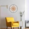 Wall Clock Decorative Stylish Simple Silent Non Ticking Timepiece for Living Room Office