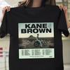 Kane Brown 2025 The High Road Tour Black T Shirt Full Size S-2XL Unisex T-Shirt