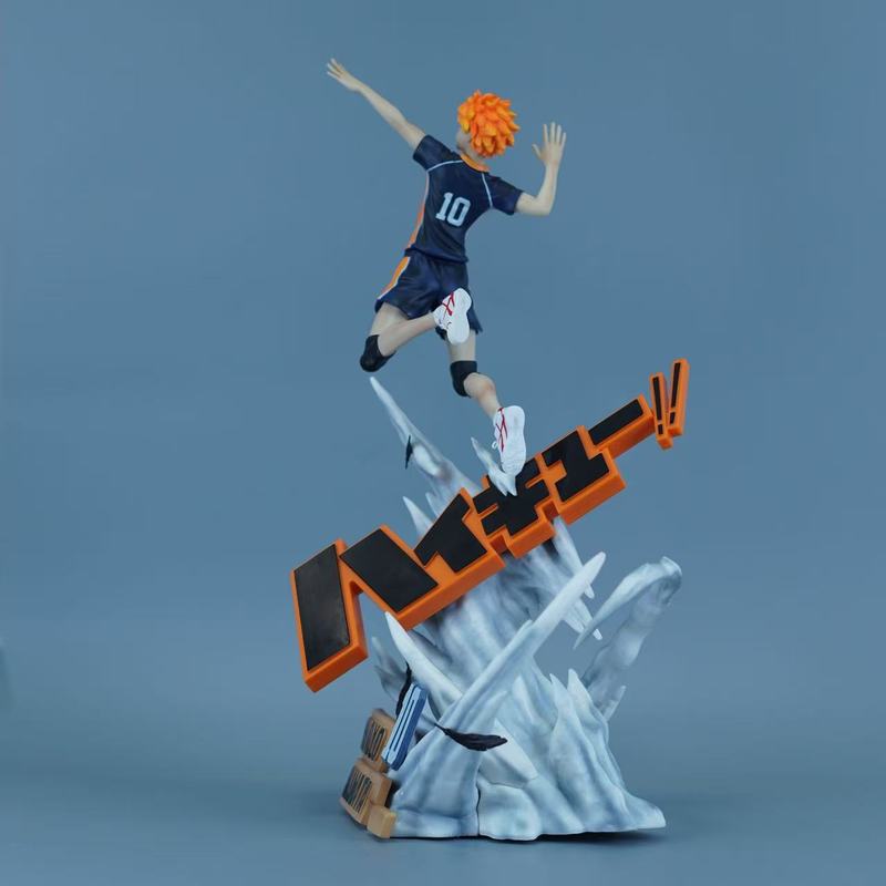 Haikyuu!! Anime Peripheral Statue Tabletop Decoration Oikawa Toru Hinata Shoyo Model Hand Made Desktop Ornament Gift