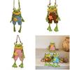 Childrens Cartoon Knit Crossbody Bag With Frog Exterior Design For Daily Use