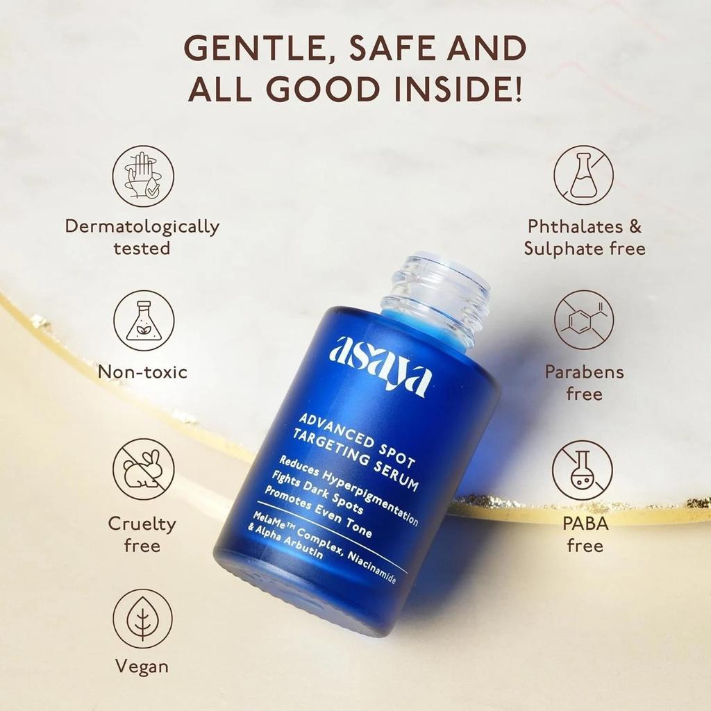 Asaya Advanced Spot Pigmentation Face Serum - 30ml ( Pack of 2 )