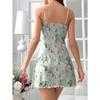 Women's European & American Style Printed Camisole Dress - Comfortable Casual Loungewear & Sexy Nightgown