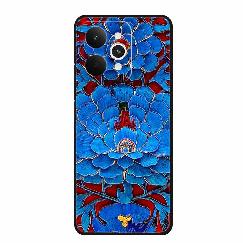 3D Emboss Case For Realme 15 Pro Phone Case Realme15 Pro Flowers Silicone Soft Coque Funda For Realme 15 Pro Back Cover Case Bag
