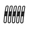 /set Multipurpose Bike Cycling  Silicone Fixed Strap Bandage Flashlight Mount Holder Flashlight Mount  Straps
