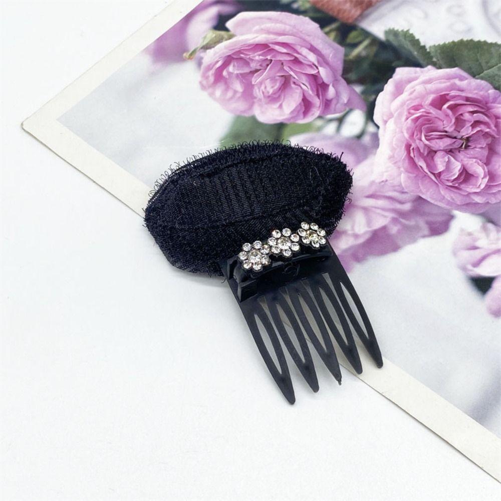 Invisible DIY Hair Styling Tool Flower Hair Base Pluffy Bun Bump It Up Volume Hair Base  Daily