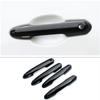 Bright Black Car Front Door Handles Cover Trim For Toyota Highlander -2024