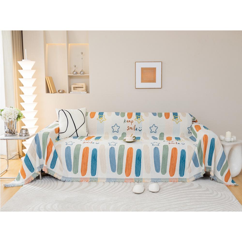Chenille Sofa Cover Towel Cushion Dopamine Sofa Cushion Four Seasons Universal All-Inclusive Universal Sofa Cover Blanket