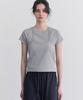 ANDNEEDS Oster Two Way Short Sleeve (Melange Gray)