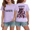 Kids Short Sleeve Fashion T-Shirt Korean for Boys and Girls