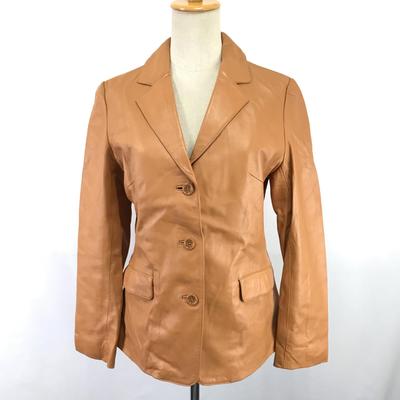 VALORE Manteau en Cuir de Mouton [11AR/Femme L/Marron] Vêtement d'Extérieur Veste Tailleur(UTILISÉ)