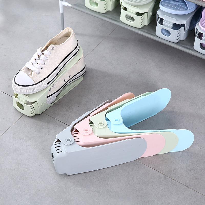 1 Pcs Simple Adjustable Shoe Rack For Home Use ARI