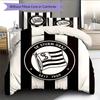 SK Sturm Graz Pattern Bedding Quilt Set  Home Decoration  Gift (1 * duvet cover + 2 * pillowcase  without core).xwn