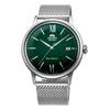 Pánské mechanické zelené hodinky Orient RA-AC0018E30B