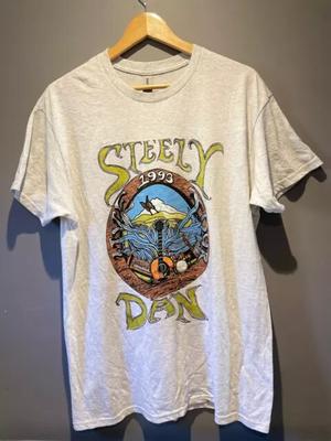 Steely Dan Vtg 1993 Trasa Koncertowa 90s Graficzny Zespół Rockowy Unisex Koszulka S-5XL KH9907 Koszulka Unisex