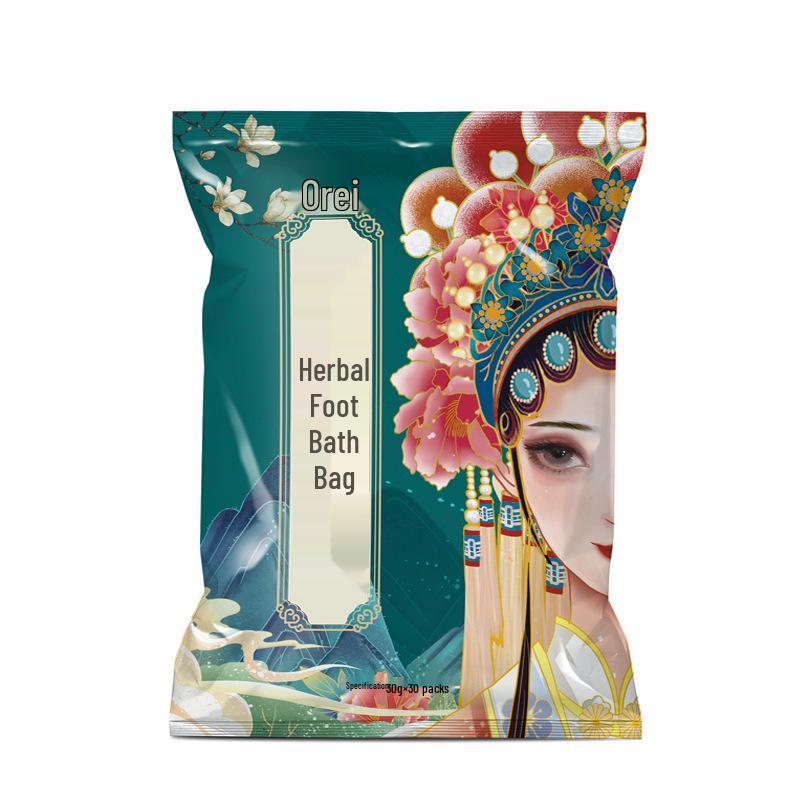 Mugwort Herbal Foot Bath Bag - No-Cook Therapy Formula