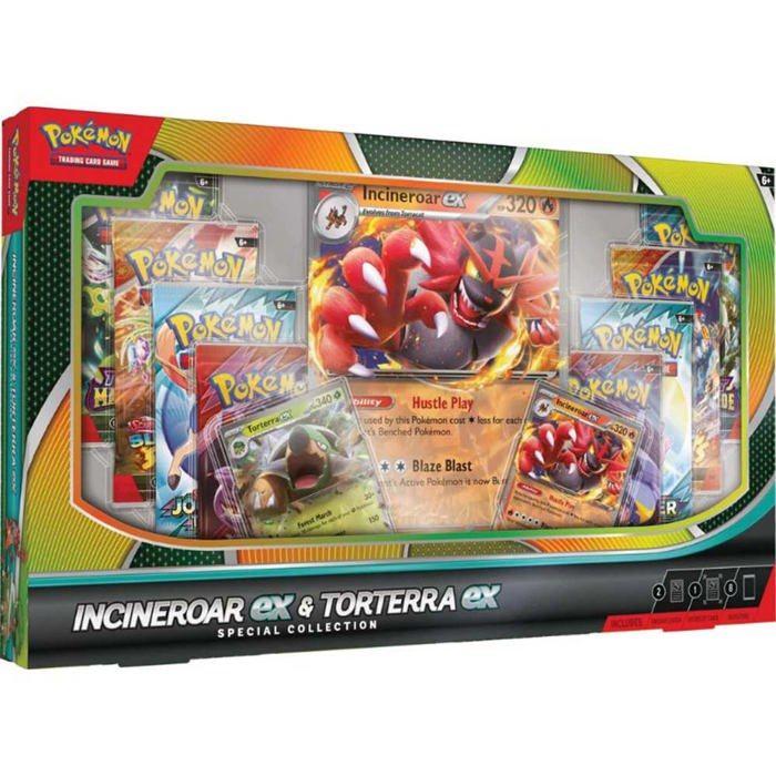 Pokemon Special Collection Box : Infernapie Ex and Torterra Ex nero