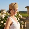 Classic Straw Pillbox Hat Fedoras Sun Hat Fashion Painter Hat  Wedding Party