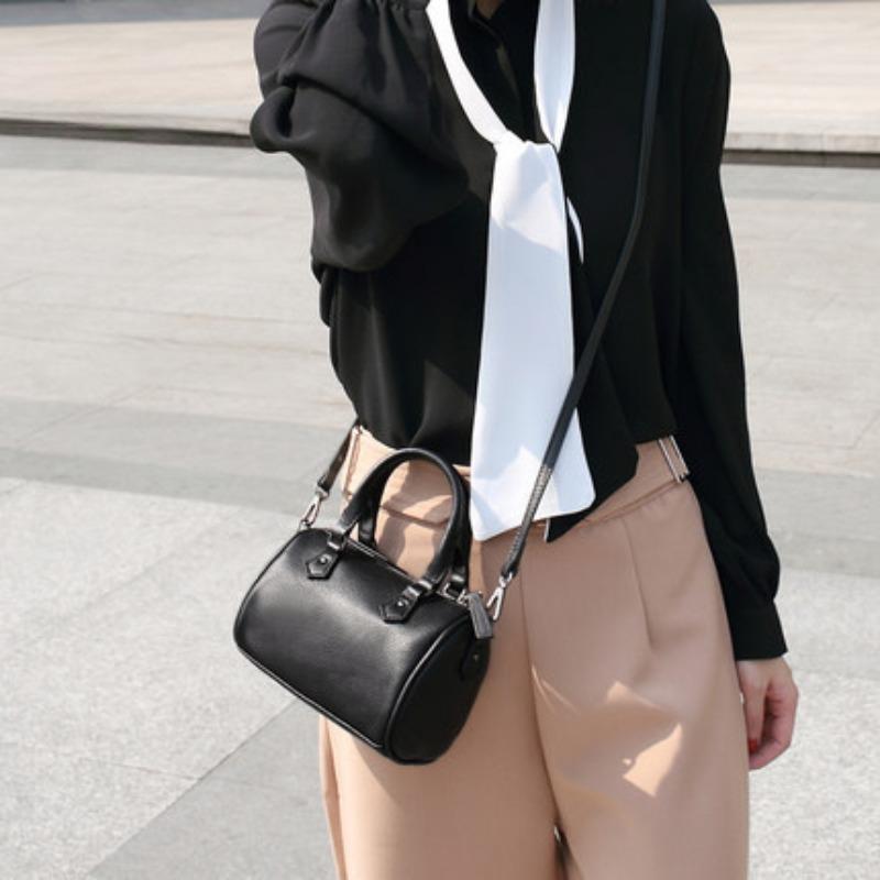 

Сумка через плечо женская Slant Fashion из натуральной кожи женская