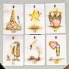 Lenormand Shadowland: Uma Jornada de 36 Cartas por Sombras e Luz | Baralho Gótico Único em Tinta e Aquarela Duplamente em Relevo 9*6cm