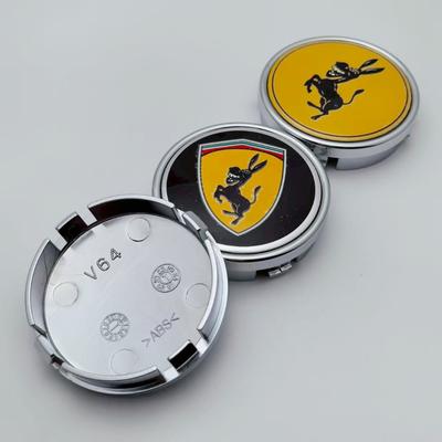 4 stuks 64 mm Ezel Logo Embleem Badge Auto Wiel Naafkap Wielen Velg Naafkappen Velgen Center Stofkap Auto Styling Accessoires voor