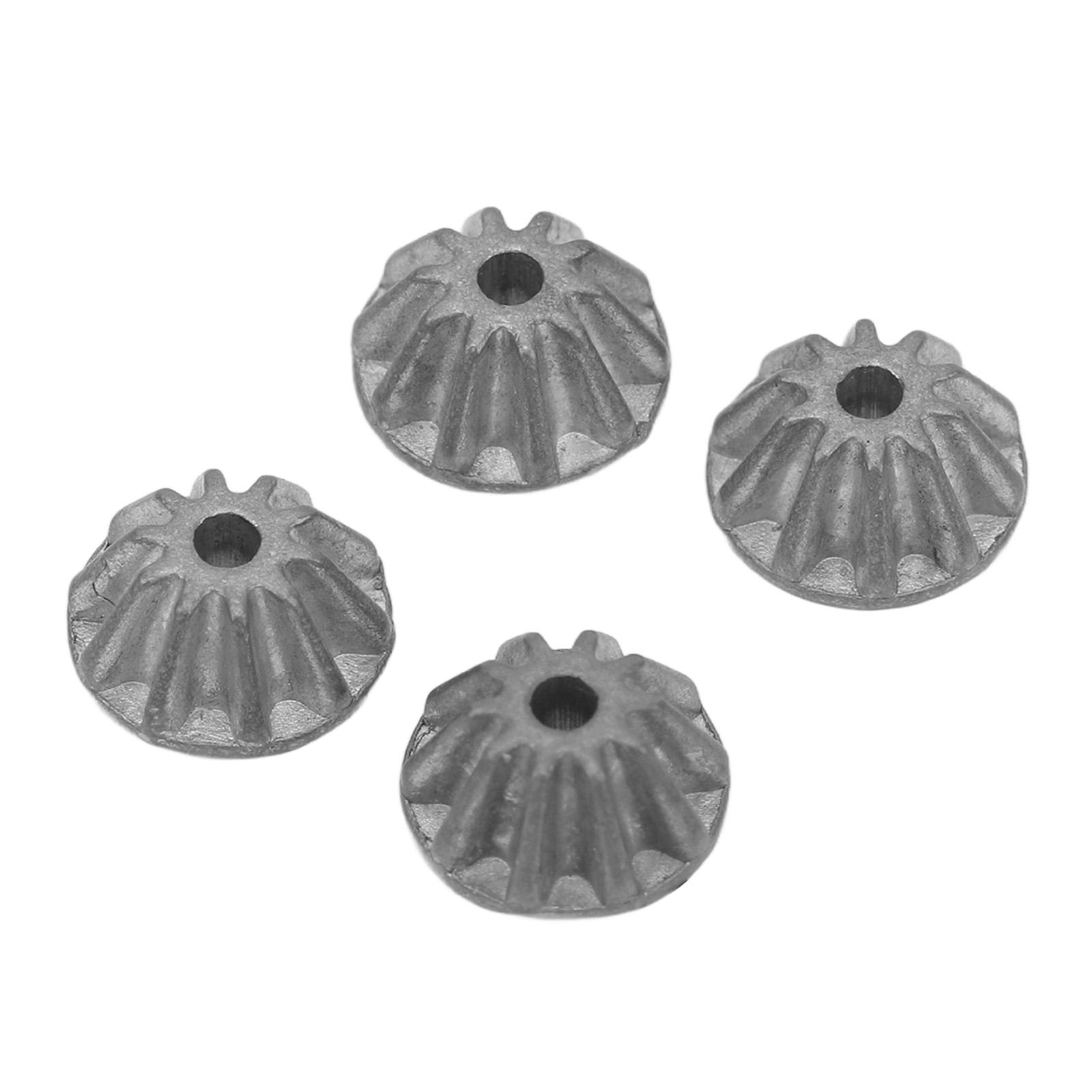 

4Pcs Zinc Alloy 10T Pinion Gear Set Motor Pinion Gear Set for WLtoys 144010 124016 124017 124018