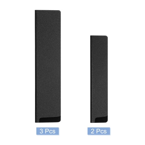 uxcell 5-Piece Knife Edge Guards, 8.6"x2" and 6.3"x1.3" ABS Knife Cover Sleeves, Blade Protectors, Universal Knife Sheaths for Home Kitchen Knives