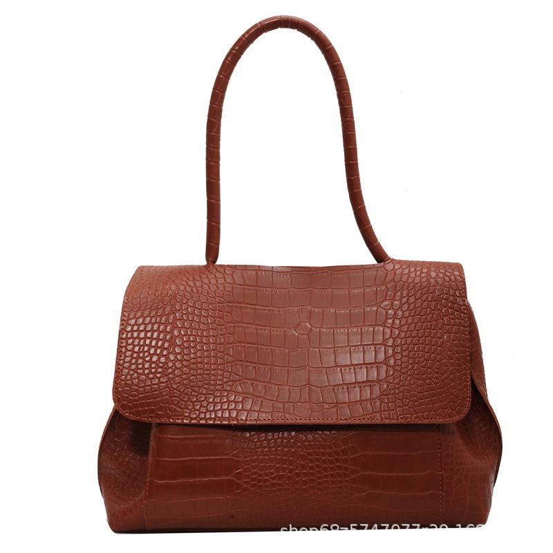 Bag Women's Large Capacity 2025 New Broadband Messenger Bag Shoulder Commuter Bag College Students Class Portable Tote Bag