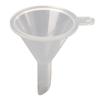 2pcs Plastic Mini Funnel Transparent Portable Multi Purpose for Perfumes Liquid Powder Essential Oils