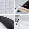 Car Windshield Snow Cover, Magnetic Windshield Snow Cover 4-Layer Protection For Snow, Ice, Frost, Sunlight, Car Windshield Cover With Side Mirror