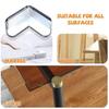 24-Piece Transparent Silicone Corner Protectors: Shockproof for Babies