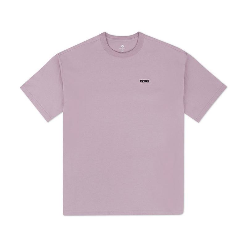 

New Converse Cons T Shirt Men s Purple 10027355-A03 M