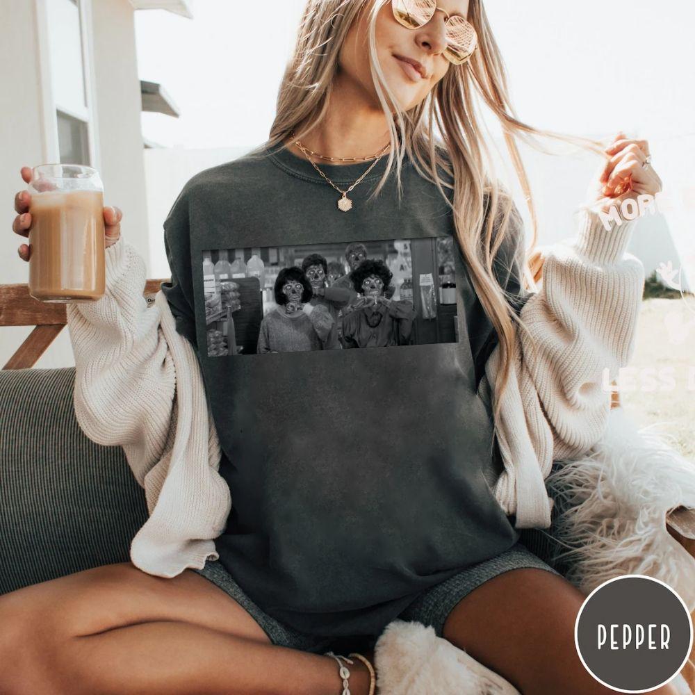 

Plus Size Summer Womens Vintage Horror Movie They Live TShirt Cotton Breathable Stylish Versatile Street Style Oversized 4XL