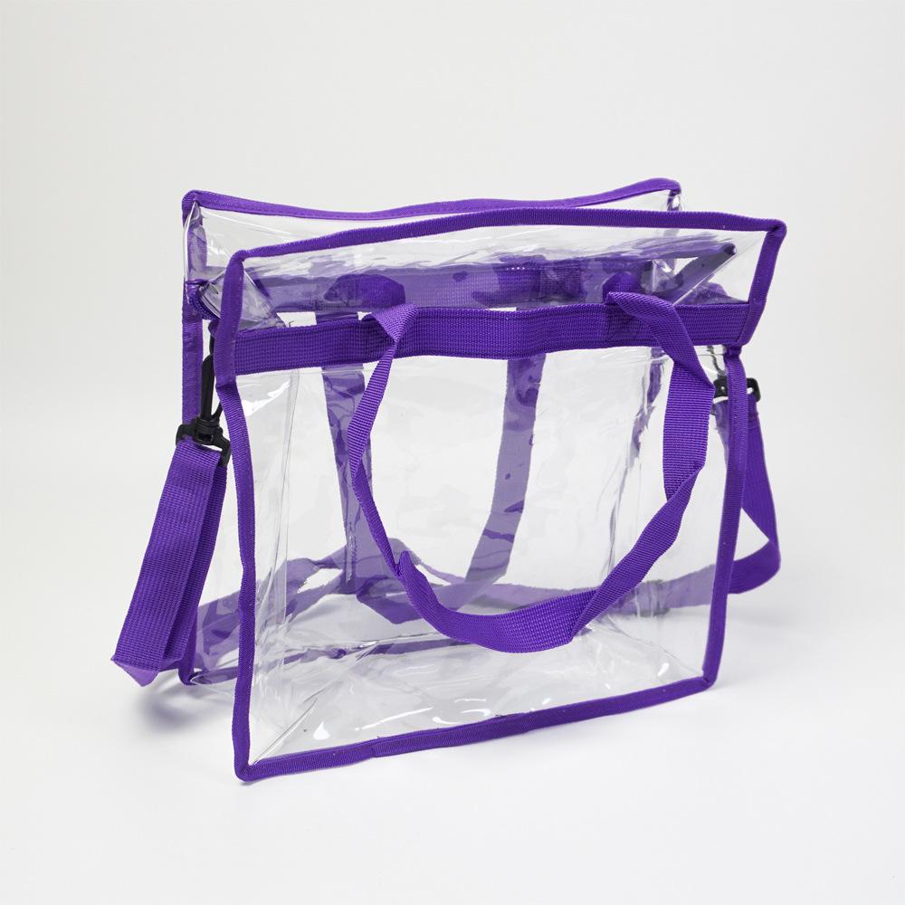 PVC Tragetasche: Vielseitige Umhängetasche für Shopping, Konzerte, Strand und Reisen