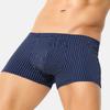 "Men's Lightweight Cotton Boxer Briefs - Comfortable, Breathable, Sporty Summer Underwear"