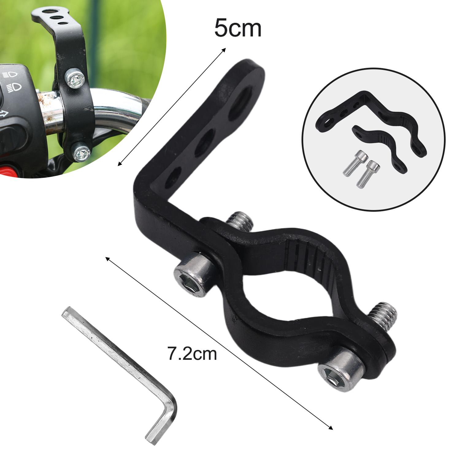 

Motorcycle Spotlight Bracket Universal Tube Clamp Mount Metal Holder for E-bike LED Driving Fog Work Light Lamp Stand Accessory 1pcs Bracket
