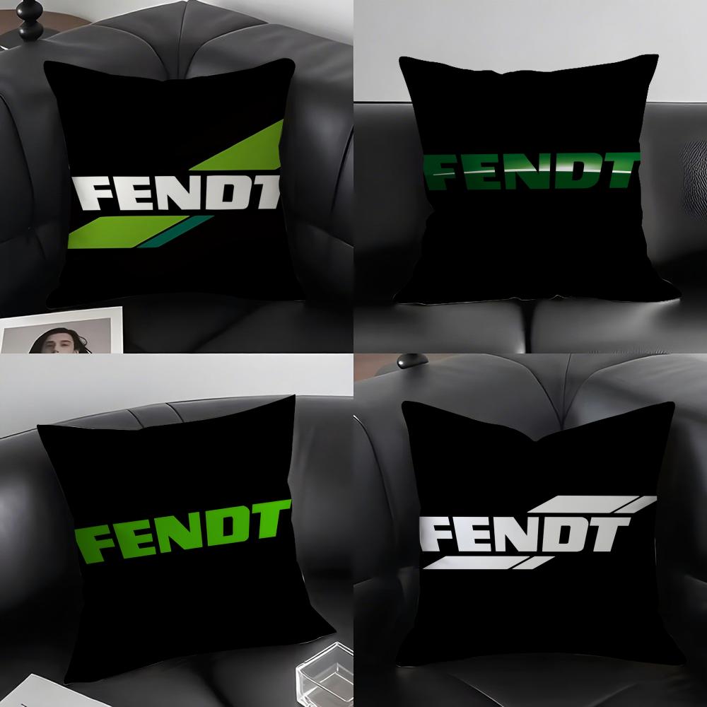 Luxury FFendtSS Cushion Cover Elegant Comfort Pillowcase Sofa Bed Doublesided Printed Invisible Zipper Home Decor