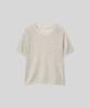 OCCUR Hanji Cooling Round Short Sleeve Knit, Oatmeal