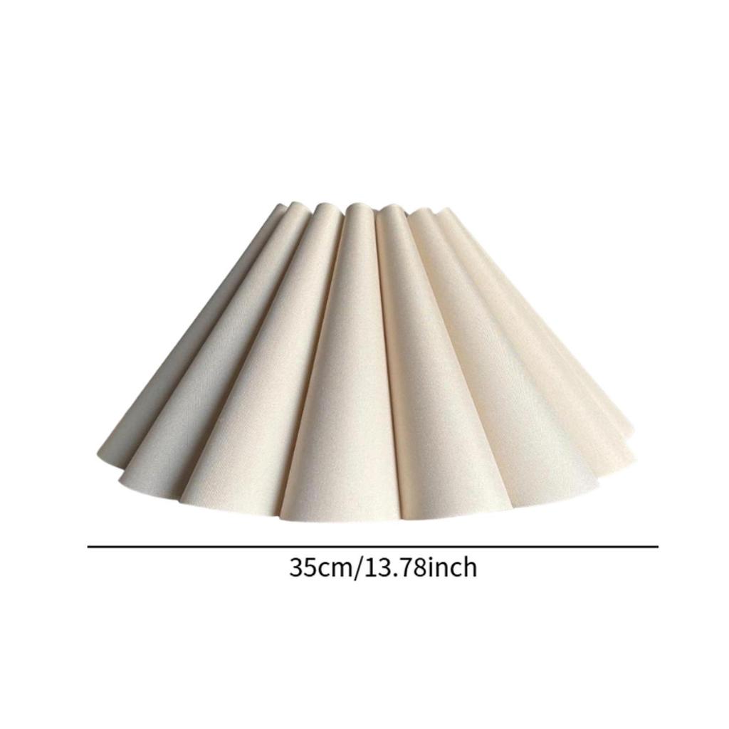 Cloth Lampshade Desk Lamp Cover Lightweight Simple Easy Assembly E27 Floor Light Cover for Bedroom Home Restaurant Decoration